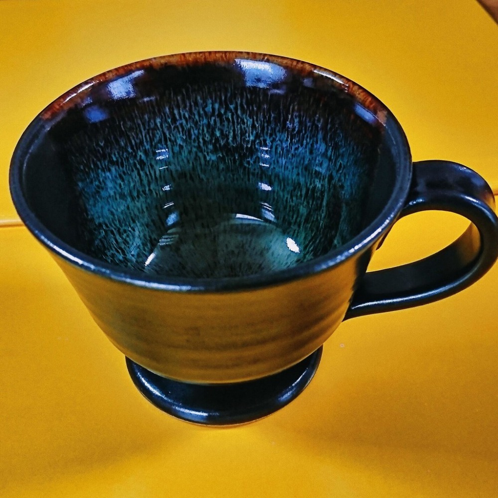 桜島溶岩焼きのコーヒーカップ